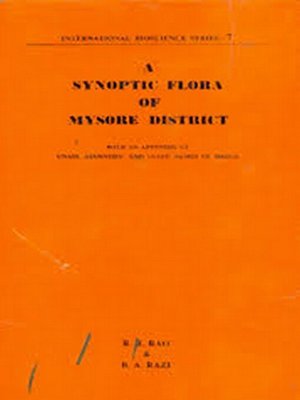 cover image of Synoptic Flora of Mysore District (International Bioscience Series-7)